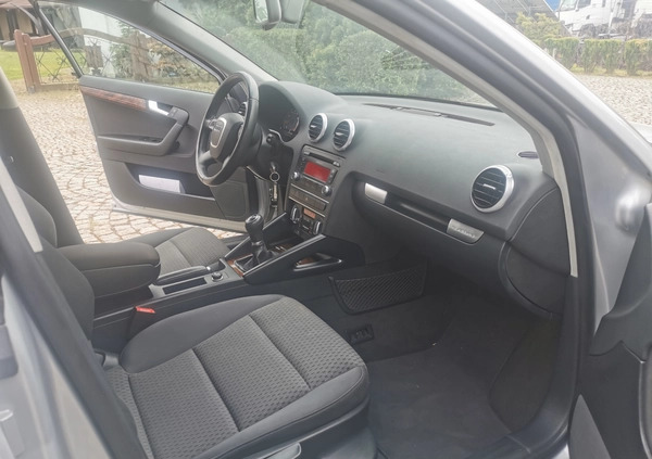 Audi A3 cena 38500 przebieg: 127250, rok produkcji 2011 z Legnica małe 106
